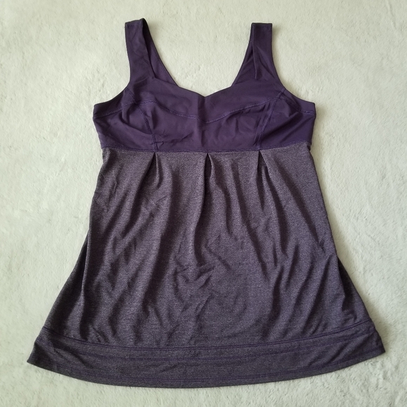LULULEMON Tame Me Tank Size 10 - Concord Grape - Picture 8 of 13